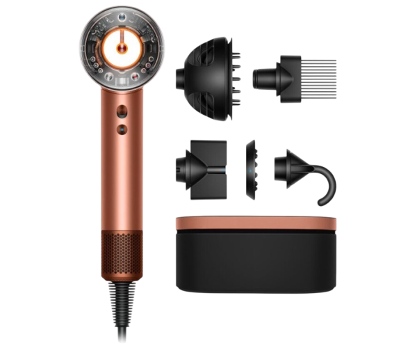 Фен для волосся Dyson Supersonic HD16 Nural Amber Silk/Pink Champagne (143709-01)