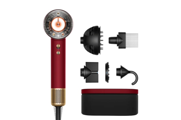 Фен для волосся Dyson Supersonic HD16 Nural Red Velvet/Gold (594823-01)