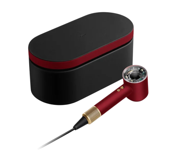 Фен для волосся Dyson Supersonic HD16 Nural Red Velvet/Gold (594823-01)