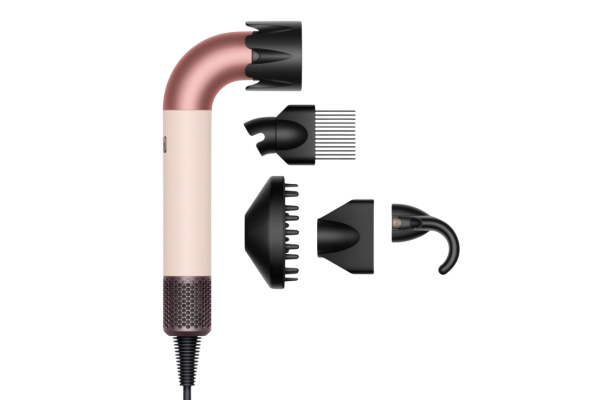 Фен для волосся Dyson Supersonic HD17 r Pro Ceramic Curly+Coily Pink/Rose Gold (113361-01)