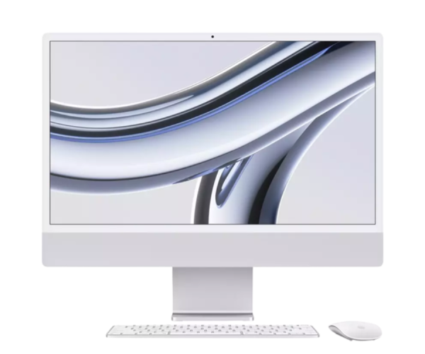 Apple iMac 24" 2023 M3 Retina 4.5K 8/256GB 8GPU Silver (MQR93)