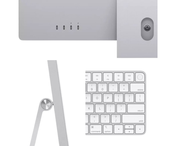 Apple iMac 24" 2023 M3 Retina 4.5K 8/256GB 8GPU Silver (MQR93)