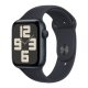 Apple Watch SE 2 2024 GPS 40mm Midnight Aluminum Case with Midnight Sport Band - S/M (MXE73)