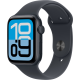 Apple Watch SE 3 2025 GPS 44mm Midnight Aluminum Case with Midnight Sport Band - M/L (MEHQ4)
