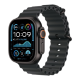 Apple Watch Ultra 2 2024 49mm Black Titanium Case with Black Ocean Band (MX4P3)