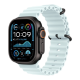 Apple Watch Ultra 2 2024 49mm Black Titanium Case with Ice Blue Ocean Band (MYP83)