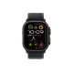 Apple Watch Ultra 2 2024 49mm Black Titanium Case with Black Trail Loop - M/L (MX4V3)