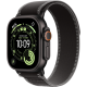 Apple Watch Ultra 3 GPS + Cellular 49mm Black Titanium Case with Black/Charcoal Trail Loop - M/L (MF1H4)