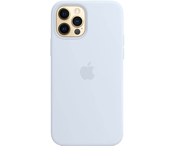 Apple Original Silicone Case Cloud Blue with MagSafe for iPhone 12 Pro Max
