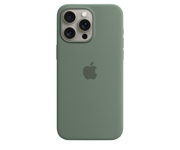 Apple Original Silicone Case Cypress with MagSafe for iPhone 15 Pro Max