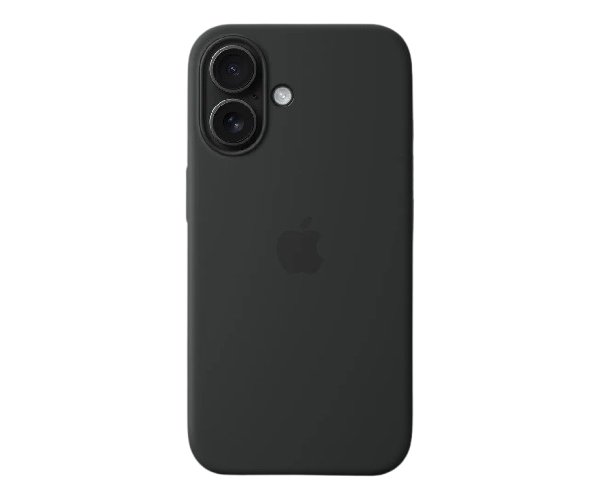 Apple Original Silicone Case Black with MagSafe for iPhone 16 Plus