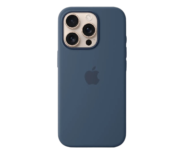 Apple Original Silicone Case Denim with MagSafe for iPhone 16 Pro