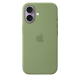 Apple Original Silicone Case Light Moss with MagSafe for iPhone 17 (MGEX4)