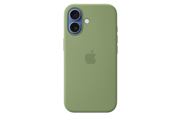 Apple Original Silicone Case Light Moss with MagSafe for iPhone 17 (MGEX4)