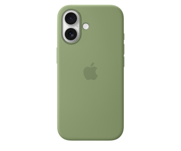 Apple Original Silicone Case Light Moss with MagSafe for iPhone 17 (MGEX4)