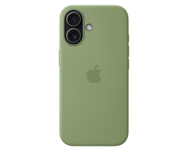 Apple Original Silicone Case Light Moss with MagSafe for iPhone 17 (MGEX4)