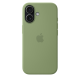 Apple Original Silicone Case Light Moss with MagSafe for iPhone 17 (MGEX4)