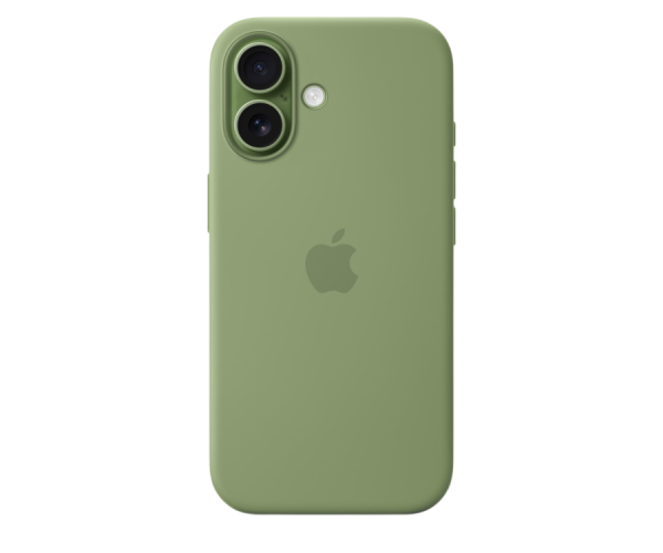 Apple Original Silicone Case Light Moss with MagSafe for iPhone 17 (MGEX4)