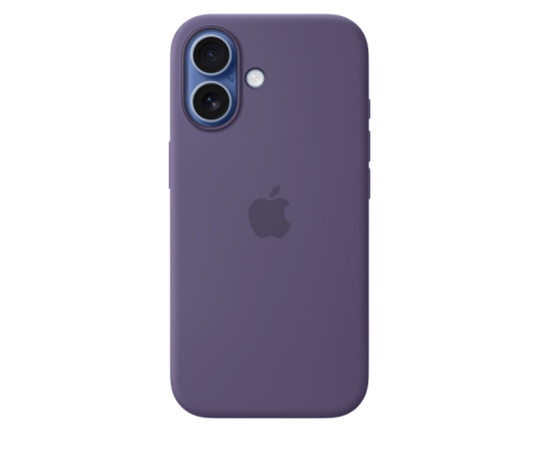 Apple Original Silicone Case Purple Fog with MagSafe for iPhone 17 (MGF04)