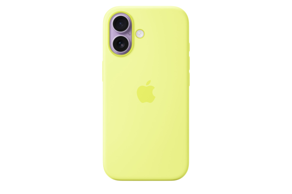Apple Original Silicone Case Neon Yellow with MagSafe for iPhone 17 (MGEV4)