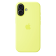 Apple Original Silicone Case Neon Yellow with MagSafe for iPhone 17 (MGEV4)