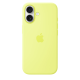 Apple Original Silicone Case Neon Yellow with MagSafe for iPhone 17 (MGEV4)