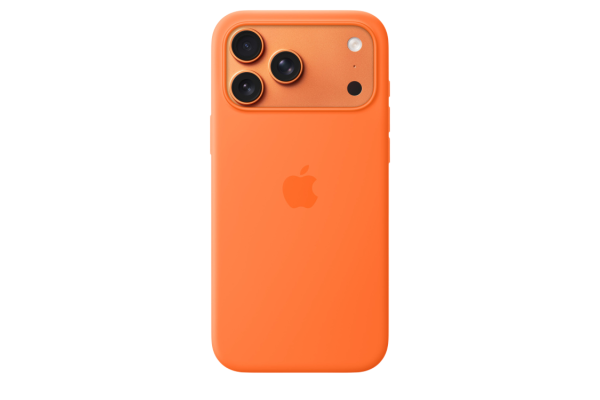Apple Original Silicone Case Orange with MagSafe for iPhone 17 Pro (MGFE4)