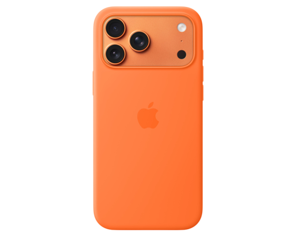 Apple Original Silicone Case Orange with MagSafe for iPhone 17 Pro Max (MGFL4)