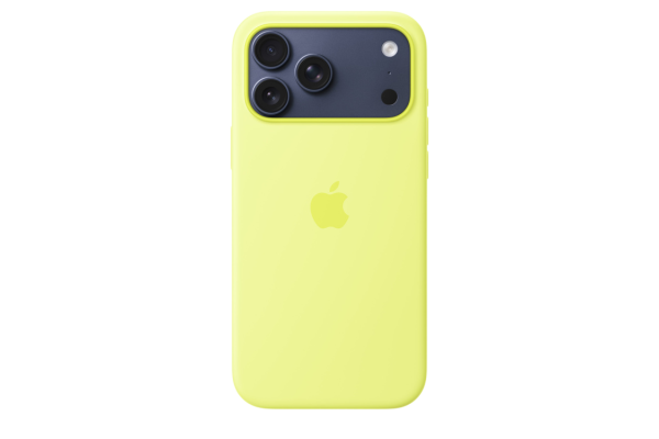 Apple Original Silicone Case Neon Yellow with MagSafe for iPhone 17 Pro (MGFF4)