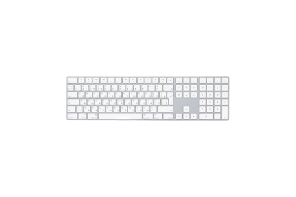 Apple Magic Keyboard with Numeric Keypad White (MQ052)