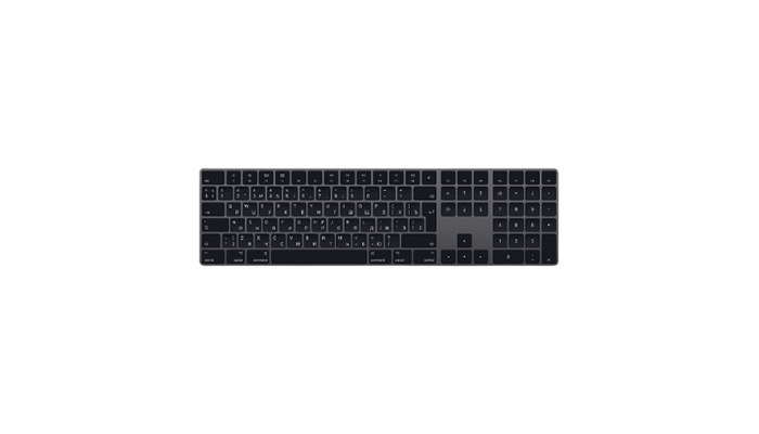 Apple Magic Keyboard with Numeric Keypad Space Gray (MRMH2)