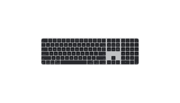 Apple Magic Keyboard with Touch ID and Numeric Keypad USB-C Black (MXK83)